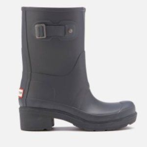 Hunter Original Ankle Rain Boots - Dark Slate/Gray